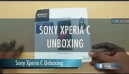Sony Xperia C Unboxing