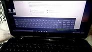 How to open onscreen keyboard on laptop