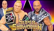 BROCK LESNAR VS RICOCHET WWE CHAMPIONSHIP ACTION FIGURE MATCH! SUPER SHOWDOWN 2020!