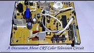 A Discussion About CRT Color Television Circuit / PCB - Must See (Bengali tutorial)