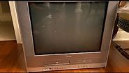 Toshiba VHS and DVD player combo crt tv