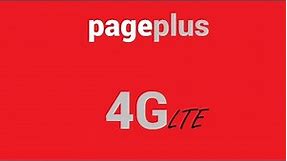 PagePlus 4G LTE-Verizon Prepaid