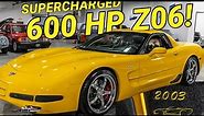 600HP SUPERCHARGED 2003 Chevrolet Corvette Z06 Review - Collectible Motorcar of Atlanta
