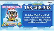 Disney Emoji Blitz HOLIDAY WALL-E (L5) - Wall-E - Exclusive Rainbow - v59