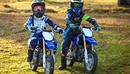 Yamaha TTR 50 (2016) - Boys First Time On Dirt Bikes | Gabe and Garrett