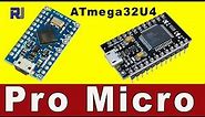 Pro Micro ATMEGA32U4 Arduino Pins and 5V, 3.3V Explained