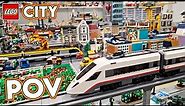 LEGO City TRAIN POV & Overview! June 2023