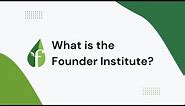 What is the Founder Institute?