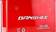 Banshee Battery YTX20L-BS For Harley Softail Dyna Sportster 65989-97A Buell