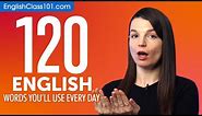 120 English Words You'll Use Every Day - Basic Vocabulary #52