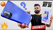 Xiaomi Redmi Note 10T 5G Unboxing & First Look - Full Rebranded Masala😂Giveaway🔥🔥🔥