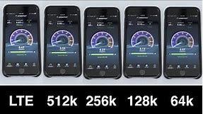 How Fast Are Capped 2G Speeds? LTE vs 3G vs 2G Data Speed Test!