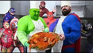 Superheroes Kitchen - Hulk Pizza