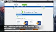 Add 1 Year of Service to Your Tracfone Account