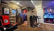 Man Cave, Basement Bar and Home Theater Tour