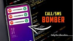 Unlimited Call/SMS Prank With Your Friends 😂 | Call From Unknown Number | Call Bomber Website