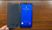 Samsung Galaxy S10 Android 11 Google Duo Incoming Voice & Video Calls
