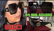 Unboxing: Gucci Sunglasses | 54 MM Square | Try-On