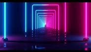 Neon Lights Modern Animated Loop Background - Motion Made/no copyright-free download