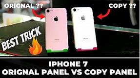 iPhone 7 Original display vs Copy Panel 🔥🔥