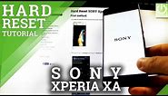 How to Factory Reset SONY Xperia XA F3111 - Wipe All Data in SONY
