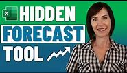 INSTANT Forecasts with Built-in Excel Tool - incl. Chart and all Formulas!