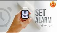 How to Set Apple Watch Alarm (clock mode)
