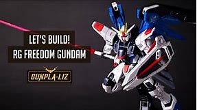 Calling all Freedom Fans! Satisfying RG Freedom Gundam Build Video