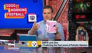'GMFB' predicts final score of Patriots-Steelers 'TNF' matchup