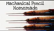 How to Make Homemade Mechanical Pencil//Mechanical Pencil Making at Home using Inkless Pen Refill.