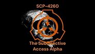 SCP-4260: The Subdirective | Site 17 Deepwell Catalog