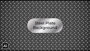 Steel Plate Background Design - Adobe Illustrator Tutorials