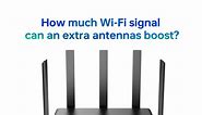 How much Wi-Fi signal can an extra antennas boost?