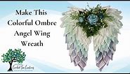 Learn How to Make an Angel Wing Wreath - a Step-by-Step DIY tutorial