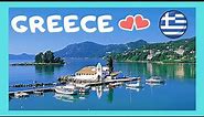 Greek island CORFU: Famous MOUSE ISLAND (Pontikonisi) #travel #greekislands