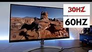 30 hz refresh not available for 4K HDMI on 2nd external monitor