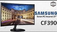 Samsung CF390 Moniteur LCD incurvé 27" - Samsung Essential Curved Monitor 27" - SAMSUNG C27F390FHR