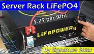 Best Value: Server Rack LiFePO4 Solar Battery