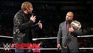 Dean Ambrose interrupts Triple H with a bold challenge: Raw, February 29, 2016