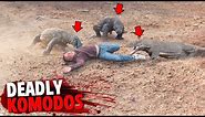 These 3 Komodo Dragons Fatally Mauled People In Deadly Attack!