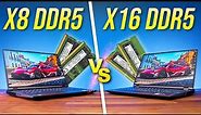 Is DDR5 Memory a Problem in 2022 Laptops? x8 vs x16 RAM