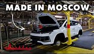 I Went on a Tour of the RUSSIAN MOSKVICH CAR Factory