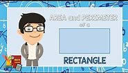 Area & Perimeter of Rectangle | Math Animation