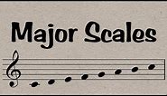 Major scales: Everything you need to know in 7 minutes