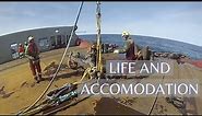 Life at Sea! Norwegian AHTS Ship in Action! Full view of Bridge and operations!