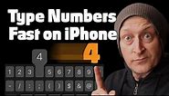 How To Type Numbers Faster On The iPhone iOS Keyboard - Tuesday Tech Tips