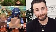 Chris Evans sends 6-year-old hero, Bridger a Captain America shield