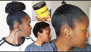 The Best Gel Ever! Testing Out Style Factor Edge Booster Gel On Super Short 4C Natural Hair!|Mona B.