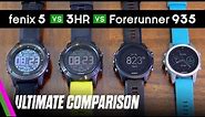 Forerunner 935, fenix 5X/5S, 3HR ULTIMATE Comparison // Best Activity Tracker 2017