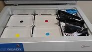 How to organize a Midea 7cu ft chest freezer with Ikea bins.